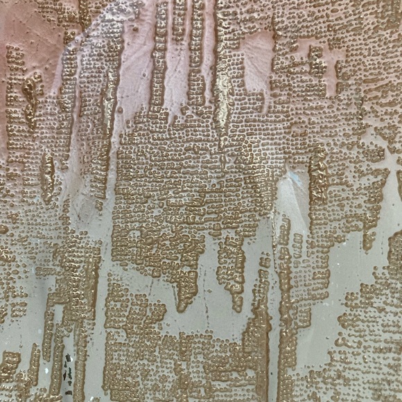 Artistic Accents Reverse Hand Painted Art Glass Elongated Oval Bowl - Picture 9 of 14